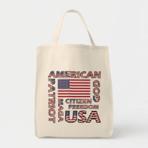 Drapeau Texte Patriot US Vieux Glorieux