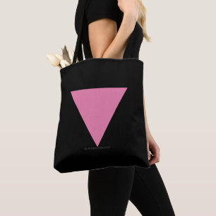 Tote Bag Drapeau triangle rose de SlipperyJoe's symbole ros