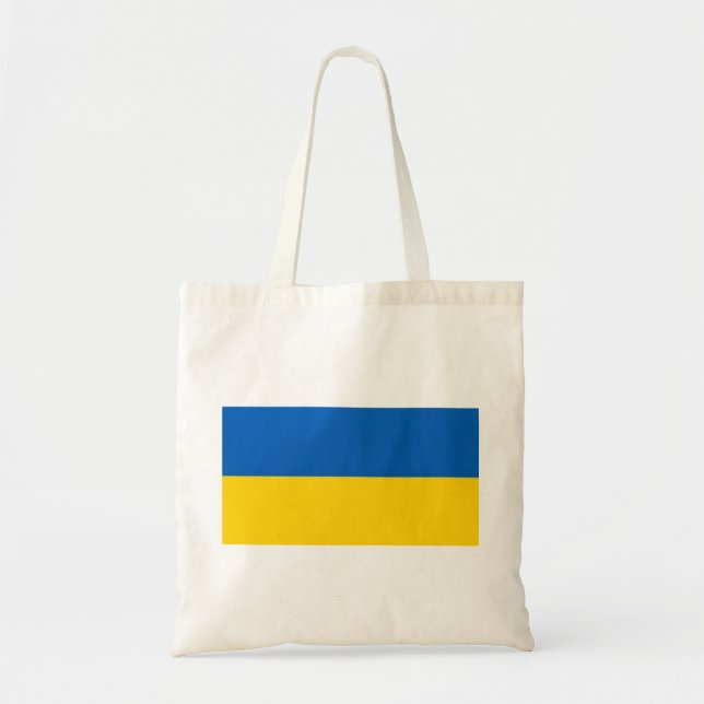 Tote Bag Drapeau Ukraine (Devant)