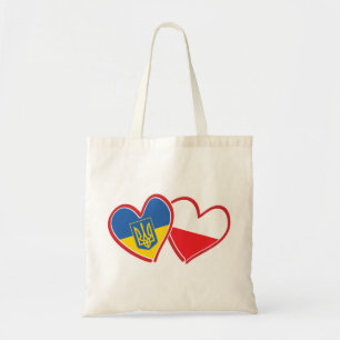 Tote Bag Drapeau Ukraine-Pologne