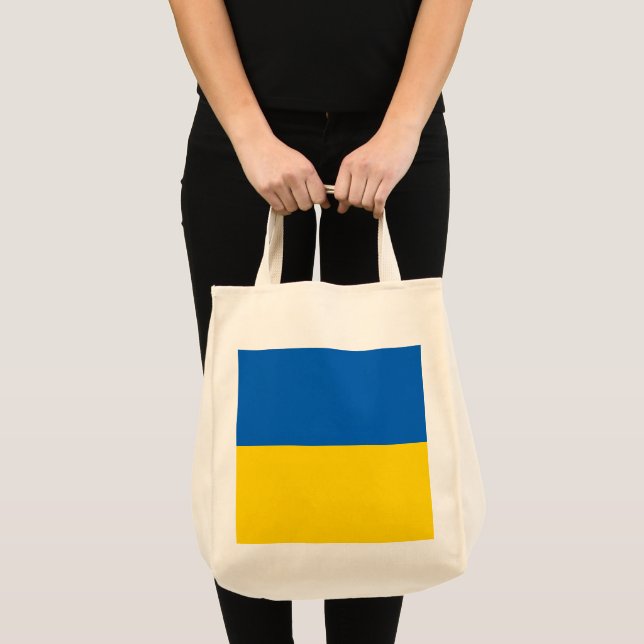 Tote Bag Drapeau ukrainien (Devant (produit))