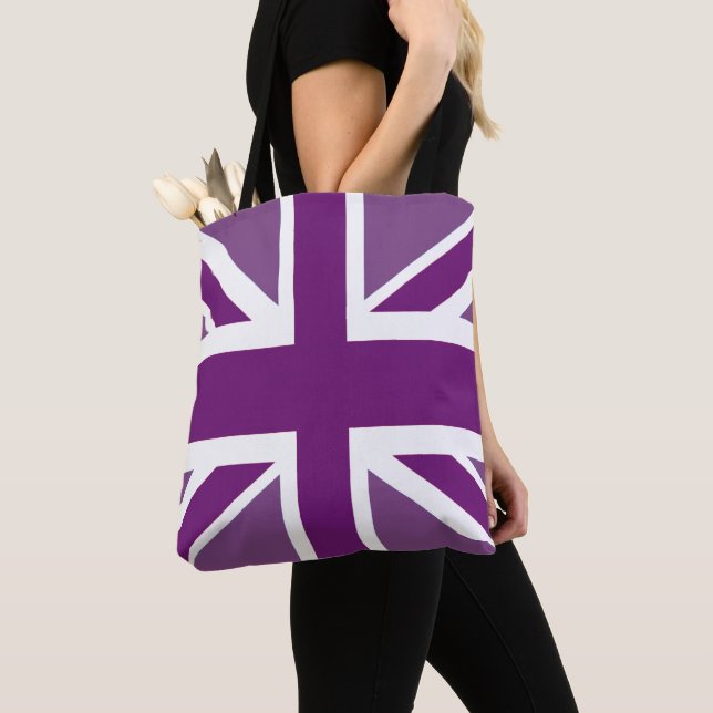 Tote Bag Drapeau Union Jack britannique patriotique (De près)