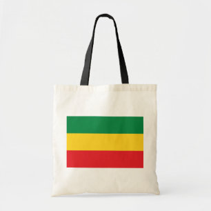 Tote Bag Drapeau vert, jaune et rouge