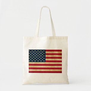 Tote Bag Drapeau vintage patriotique américain