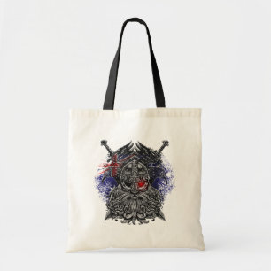 Tote Bag Drapeaux australiens mythologie viking épées corbe