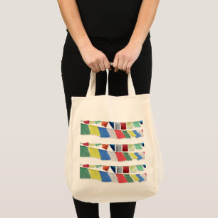 Tote Bag Drapeaux de prière tibétains