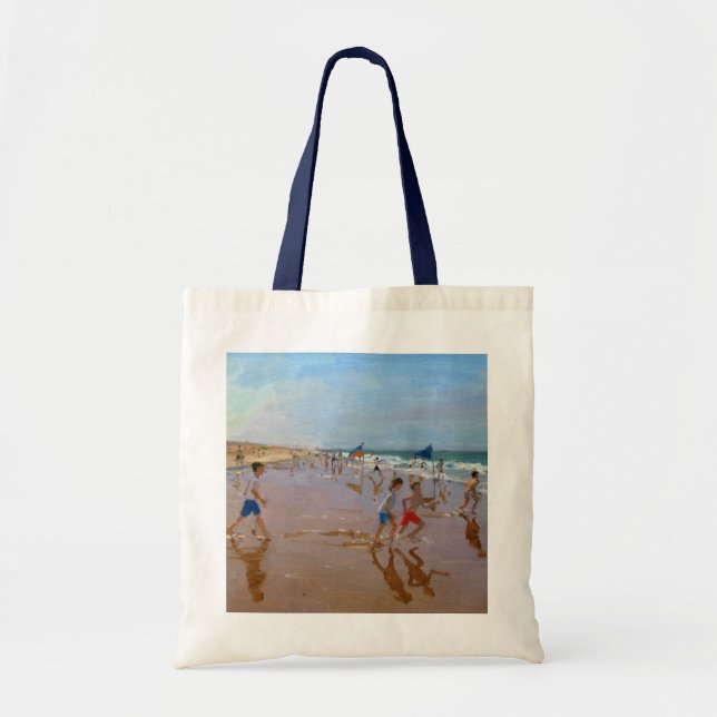 Tote Bag Drapeaux et réflexions Montalivet (Devant)