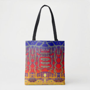 Tote Bag Dreamland psychédélique