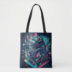 Tote Bag Dreamscape Cybernétique
