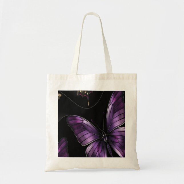 Tote Bag Dreamy Butterfly Motif (Devant)