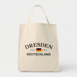 Tote Bag Dresden Allemagne Coordonnées Allemand