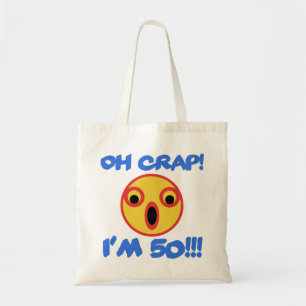 Tote Bag Drôle 50e anniversaire Gag cadeau