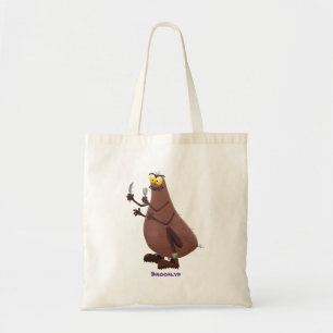 Tote Bag Drôle affamé pulette affamée dessin animé