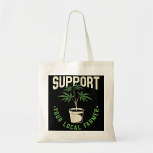 Tote Bag Drôle cadeau de mauvaises herbes, soutenir votre f