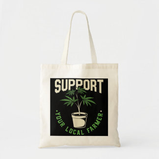 Tote Bag Drôle cadeau de mauvaises herbes, soutenir votre f