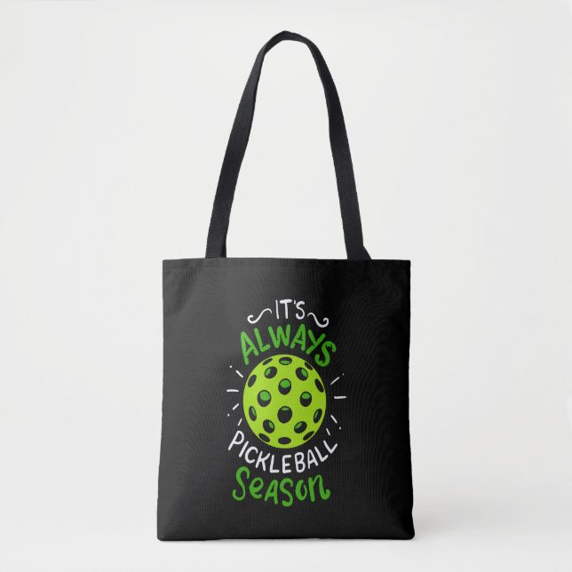 Tote Bag Drôle cadeaux de Pickleball (Devant)