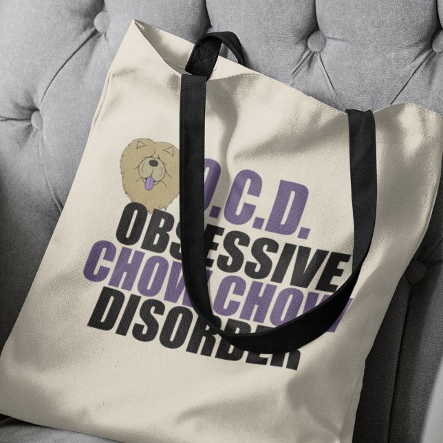 Tote Bag Drôle Chow Chow Chow (Créateur téléchargé)