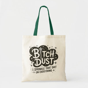 Tote Bag Drôle Citation de poussière de sorcière Halloween
