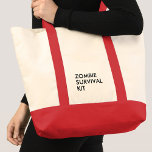 Tote Bag Drôle de la typographie moderne minimaliste Grand<br><div class="desc">Ce grand sac fourre-tout est un accessoire élégant et fonctionnel qui combine le meilleur des deux mondes : une typographie ludique et ludique avec un design minimaliste qui le rend polyvalent et facile à porter avec n'importe quelle tenue et ajoute une touche de sophistication et d'élégance à l'ensemble. Le design...</div>