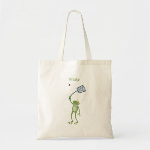Tote Bag Drôle dessin animé de la mouche à bec de grenouill