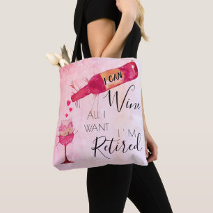 Tote Bag Drôle Je Peux Vivre Tout Ce Que Je Veux