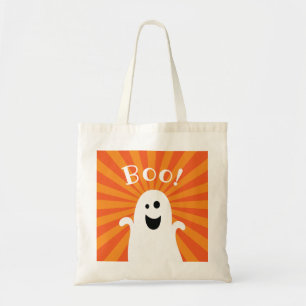 Tote Bag Drôle mignon Ghost Boo Halloween Trick ou Treat Ki
