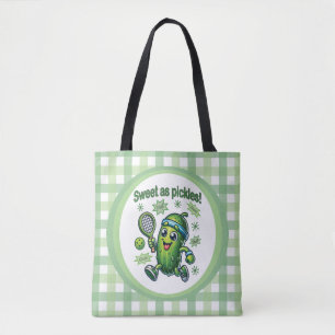 Tote Bag Drôle mignon sucré comme chatons Pickleball