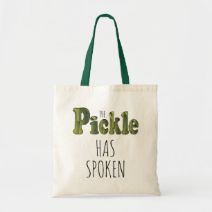 Tote Bag Drôle Mignonne Pickle À La Mode A Parlé Pickle Lov