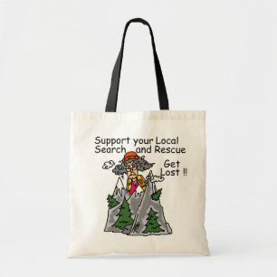 Tote Bag Drôle obtenez perdu