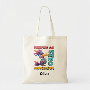 Tote Bag Drôle Oiseau Sarcastique Humour Don Pas de motivat