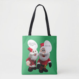 Tote Bag Drôle Père Noël Joke