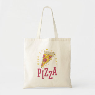 Tote Bag Drôle Pizza Dit Pizza Amateurs de pizza Foodie