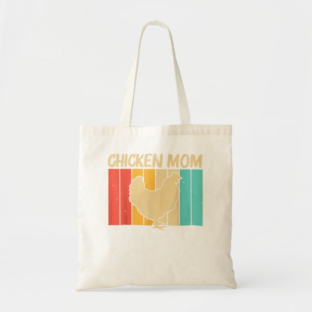 Tote Bag Drôle Poulet Art Pour Maman Femmes Poulet Producte (Devant)