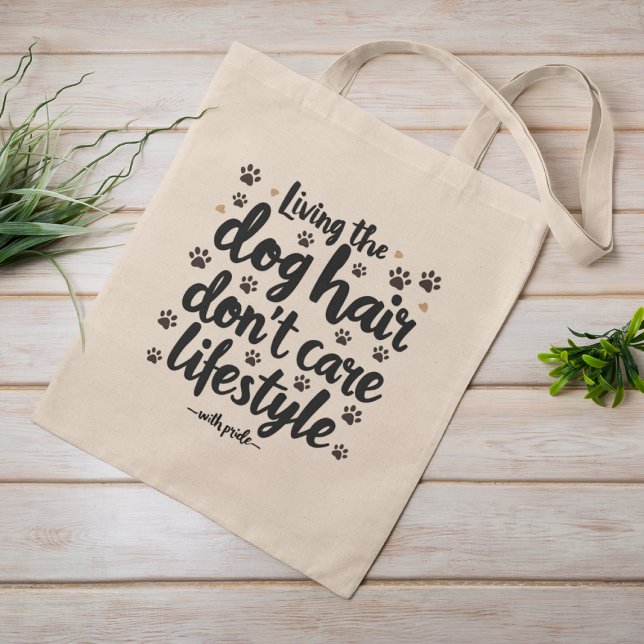Tote Bag Drôle propriétaire de chien vie (Créateur téléchargé)