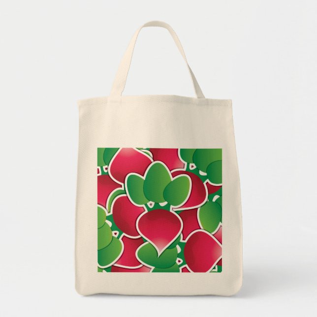 Tote Bag Drôle radis (Devant)