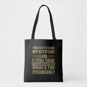 Tote Bag Drôle sarcastique citations sarcastique humour int