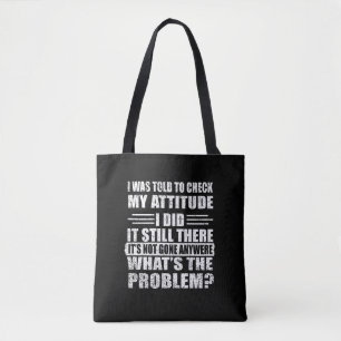 Tote Bag Drôle sarcastique citations sarcastique humour int