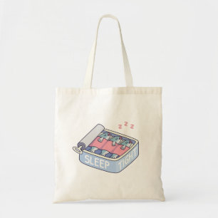 Tote Bag Drôle Sleep Sight Sleeping Sardines dans Can Pun