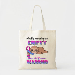 Tote Bag Drôle Thyroïde dons de sensibilisation au cancer