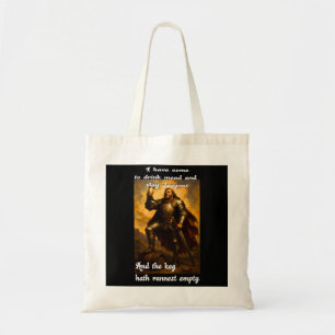 Tote Bag Drôle tueur de dragon mead buveur humour art imagi