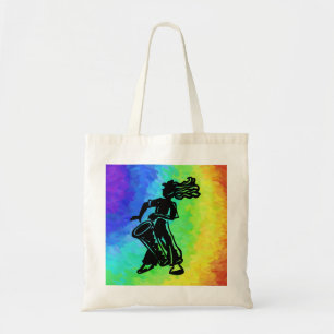 Tote Bag Drum New York Boogie Nights Rainbow