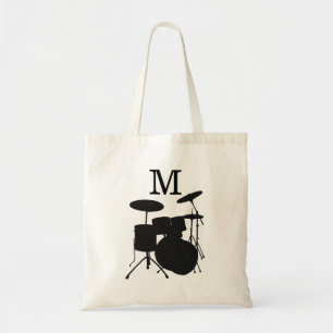 Tote Bag Drums Instruments de musique Monogramme de l'ensei