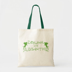 Tote Bag Drunk Sur Absinthe