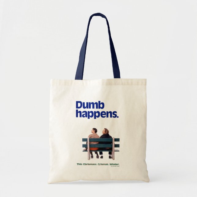 Tote Bag Dumb and Dumber | Des imperfections (Devant)