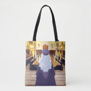 Tote Bag Dumbledore Parlant dans la grande salle Hogwarts