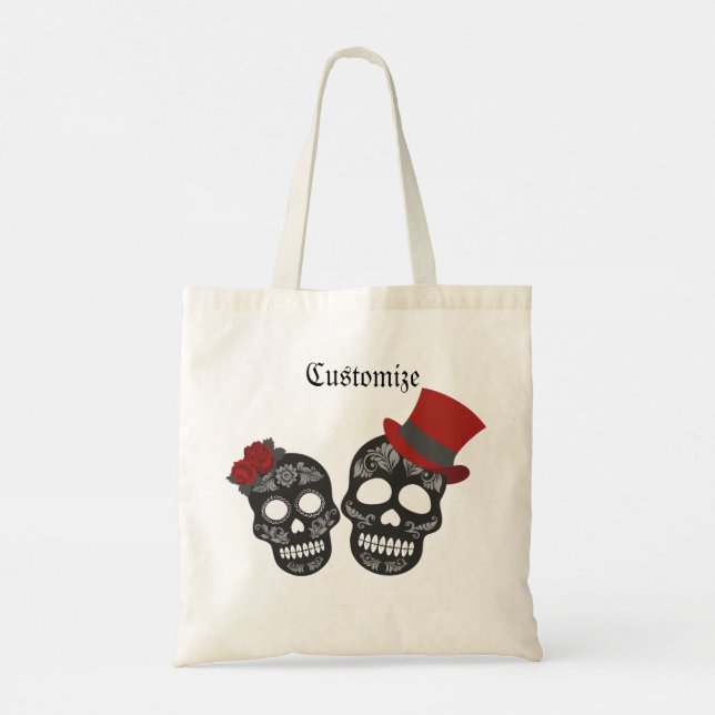 Tote Bag Duo crâne noir Thunder_Cove (Dos)