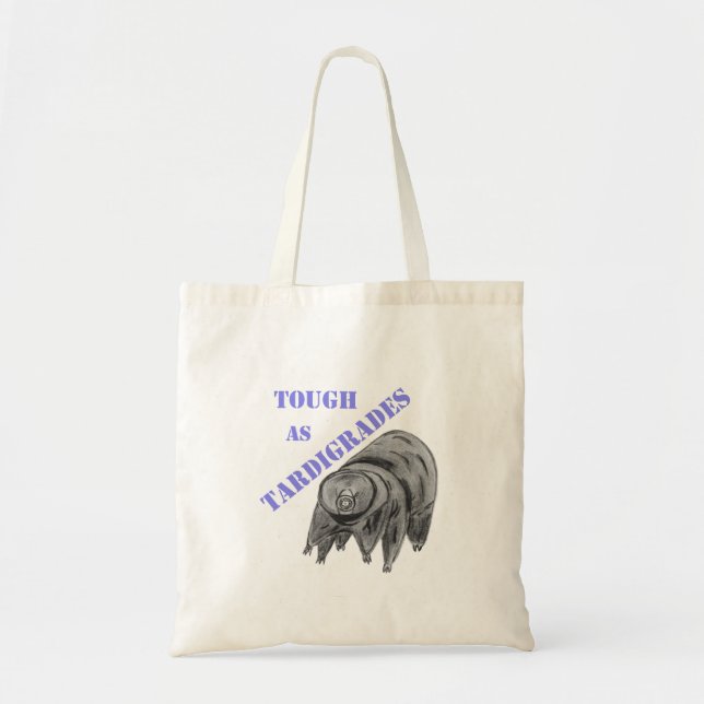 Tote Bag Dur comme Tardigrades (Devant)