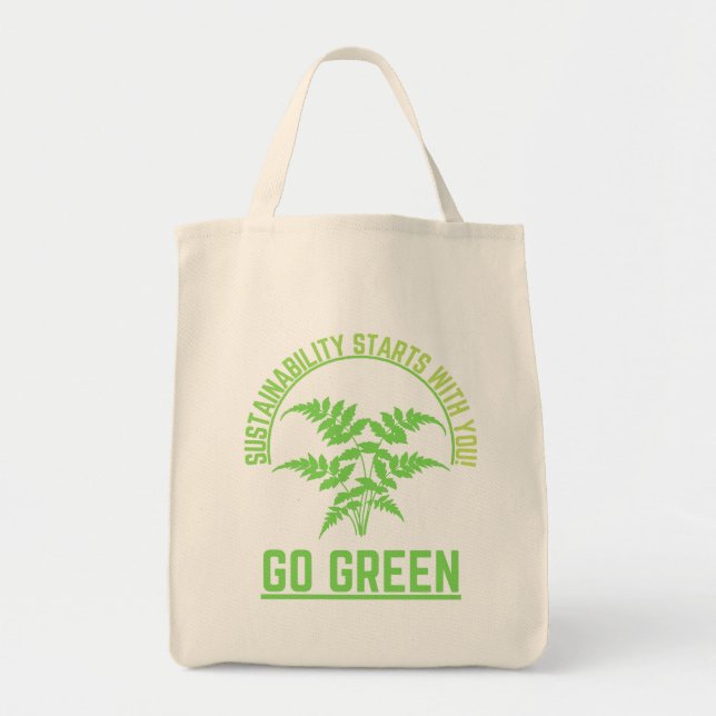 Tote Bag Durable Reusable Grocery Tote (Devant)