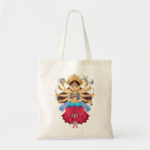 Tote Bag Durga puja Diwali festival Happy Navratri Goddess