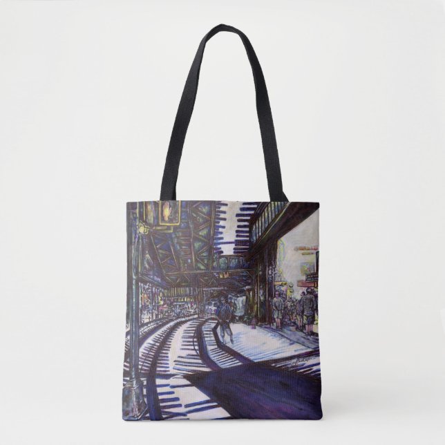 Tote Bag Dusting the Piano (Devant)